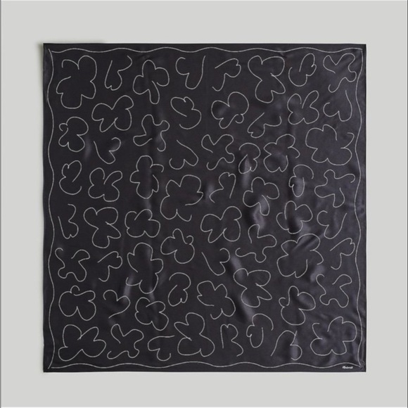 Madewell silk oversized bandana size 33” square - Picture 2 of 10